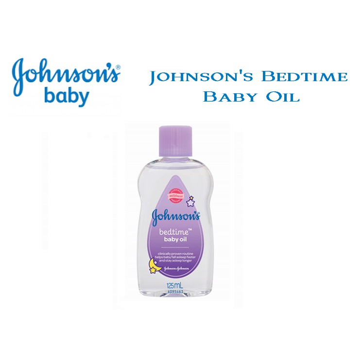 baby oil bedtime