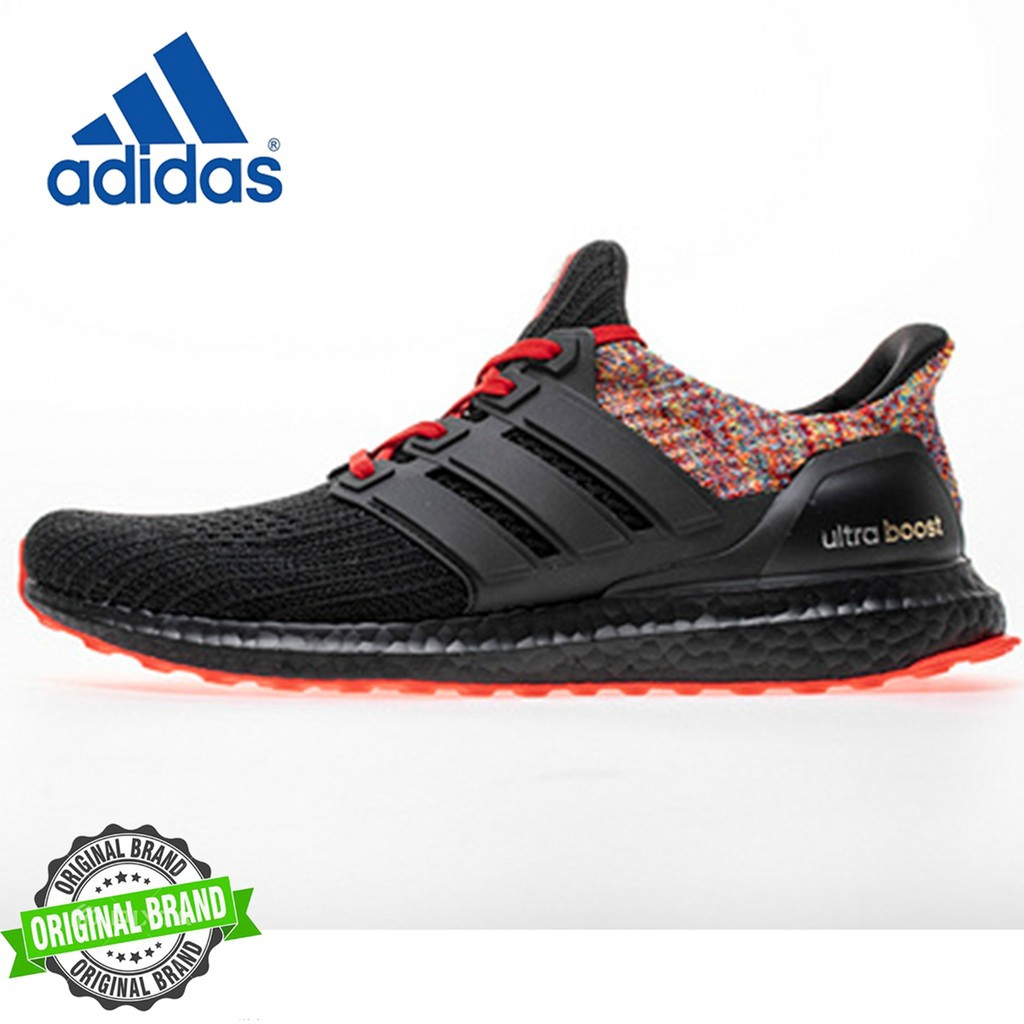 adidas ultra boost black red