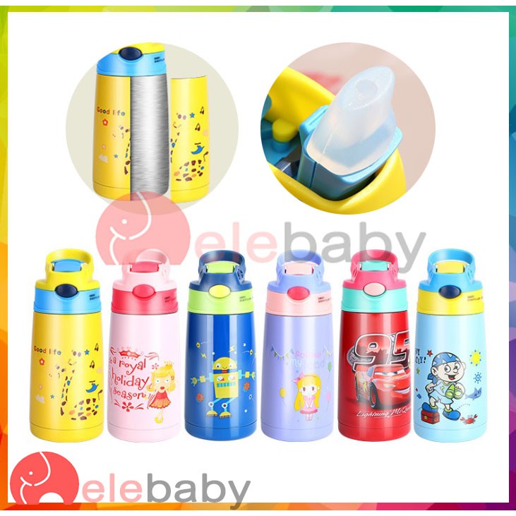 elebaby BT5007 Thermal Cup Stainless Steel 316 Water Bottle 480ml ...