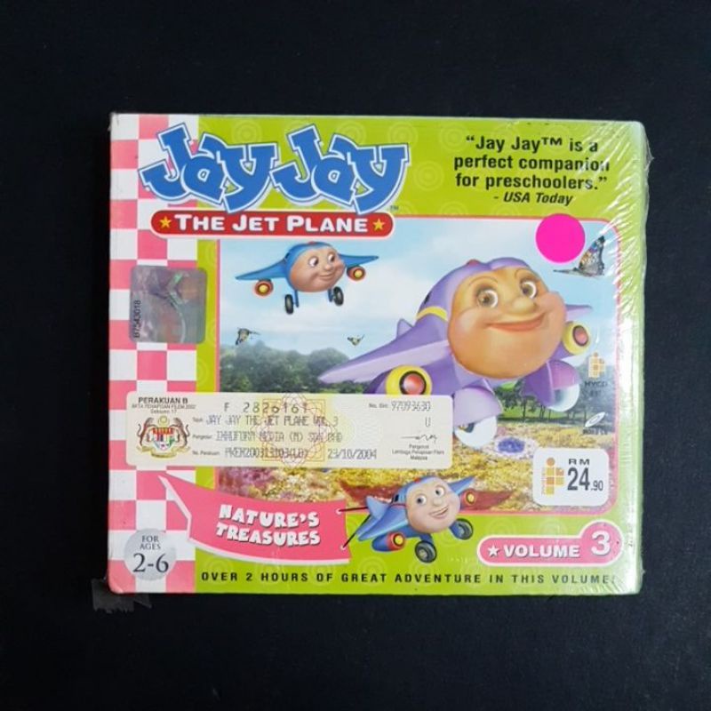Jay Jay The Jet Plane Nature S Treasures Volume 3 Vcd Shopee Malaysia