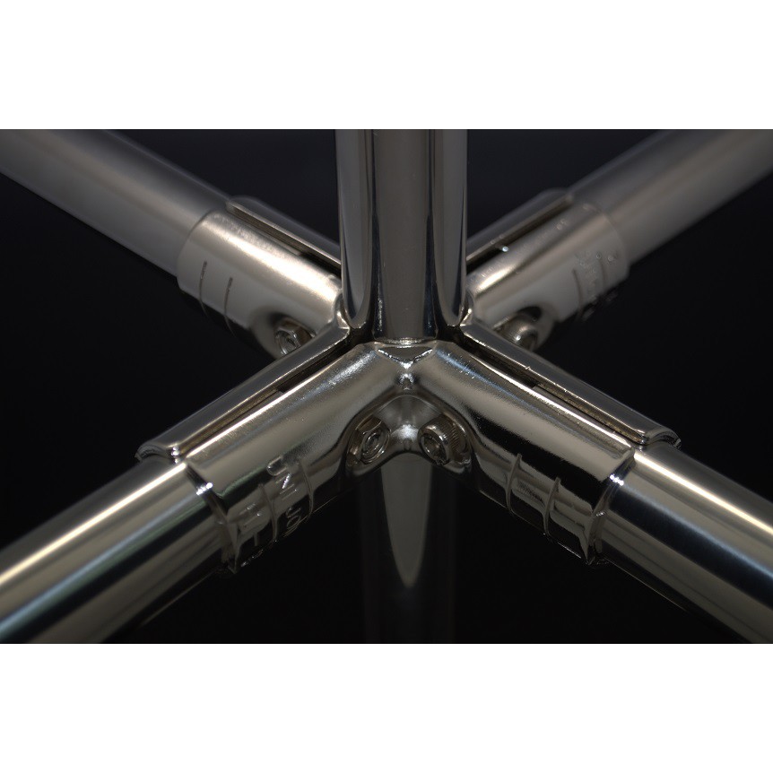 [Simple Pipe Joint system] Metal joints Nickel/Black Various model Shopee Malaysia