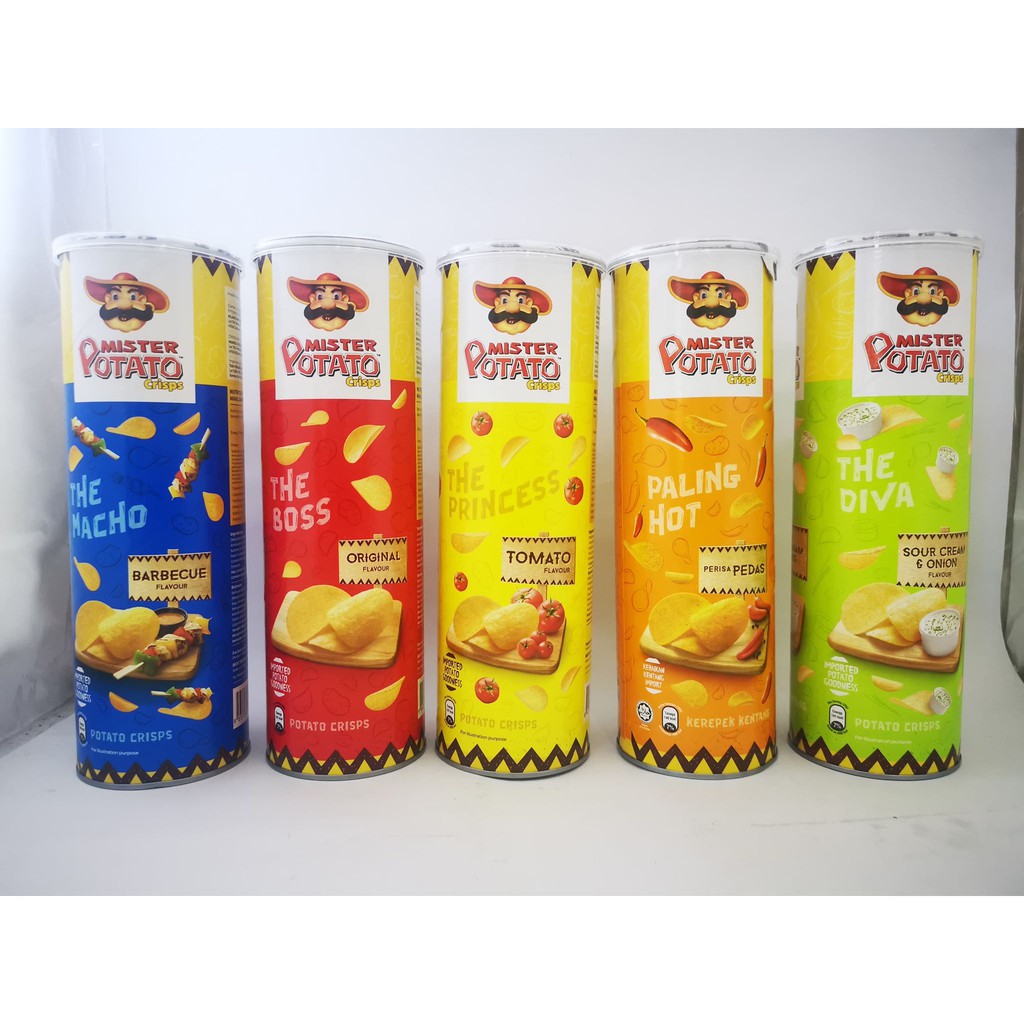 Mister Potato Potato chips Kerepek kentang 150g Shopee Malaysia