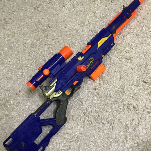 Rare Nerf Long Strike Cs 6 Full Set Shopee Malaysia