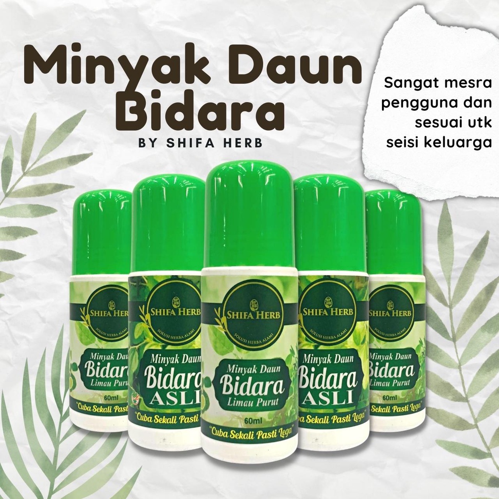 Minyak Bidara Asli Limau Purut Roll On Oil Minyak Angin Panas Urut ...