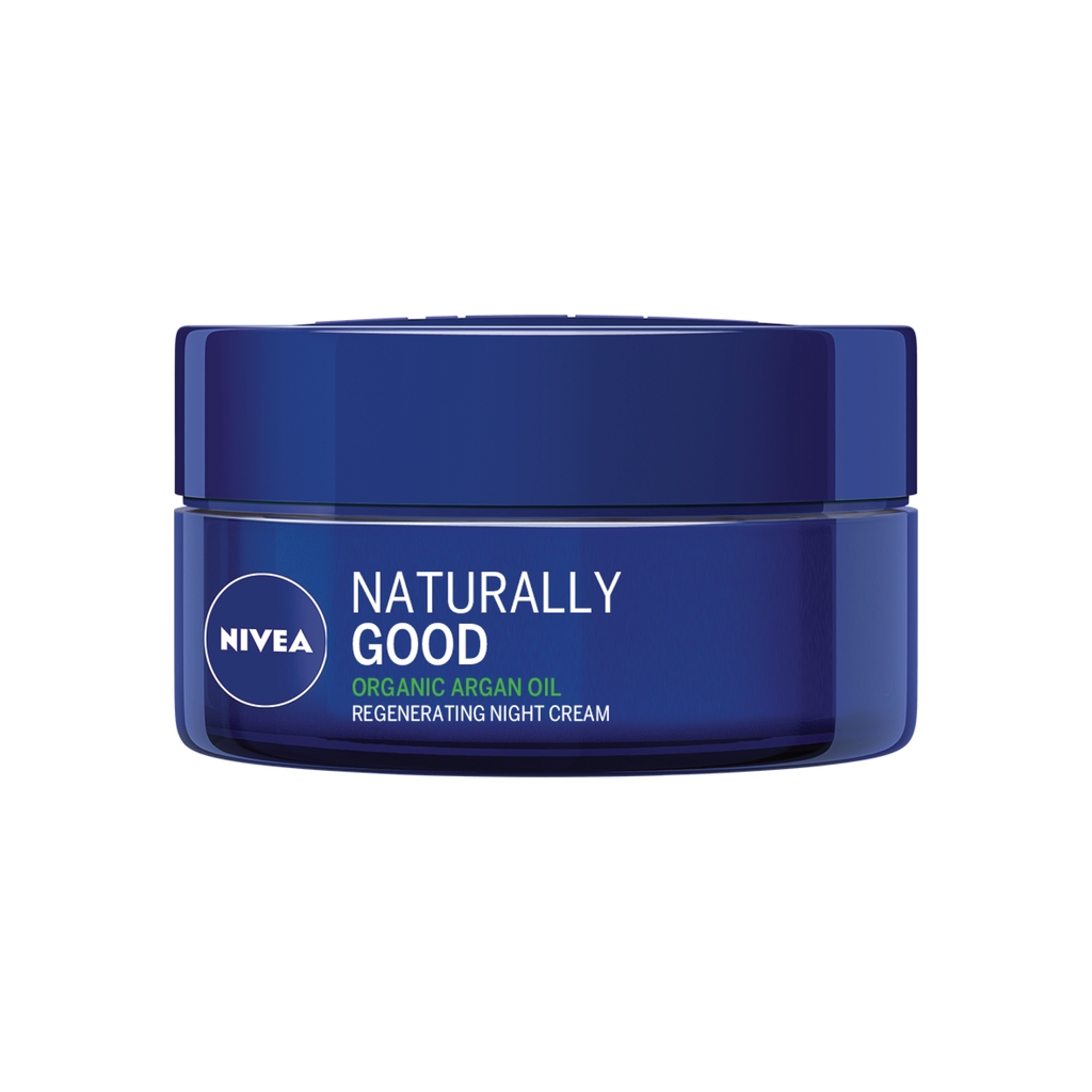 nivea naturally good regenerating night cream