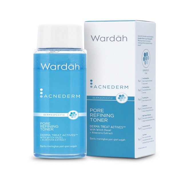 Wardah Acnederm Pore Refining Toner 100ml | Shopee Malaysia