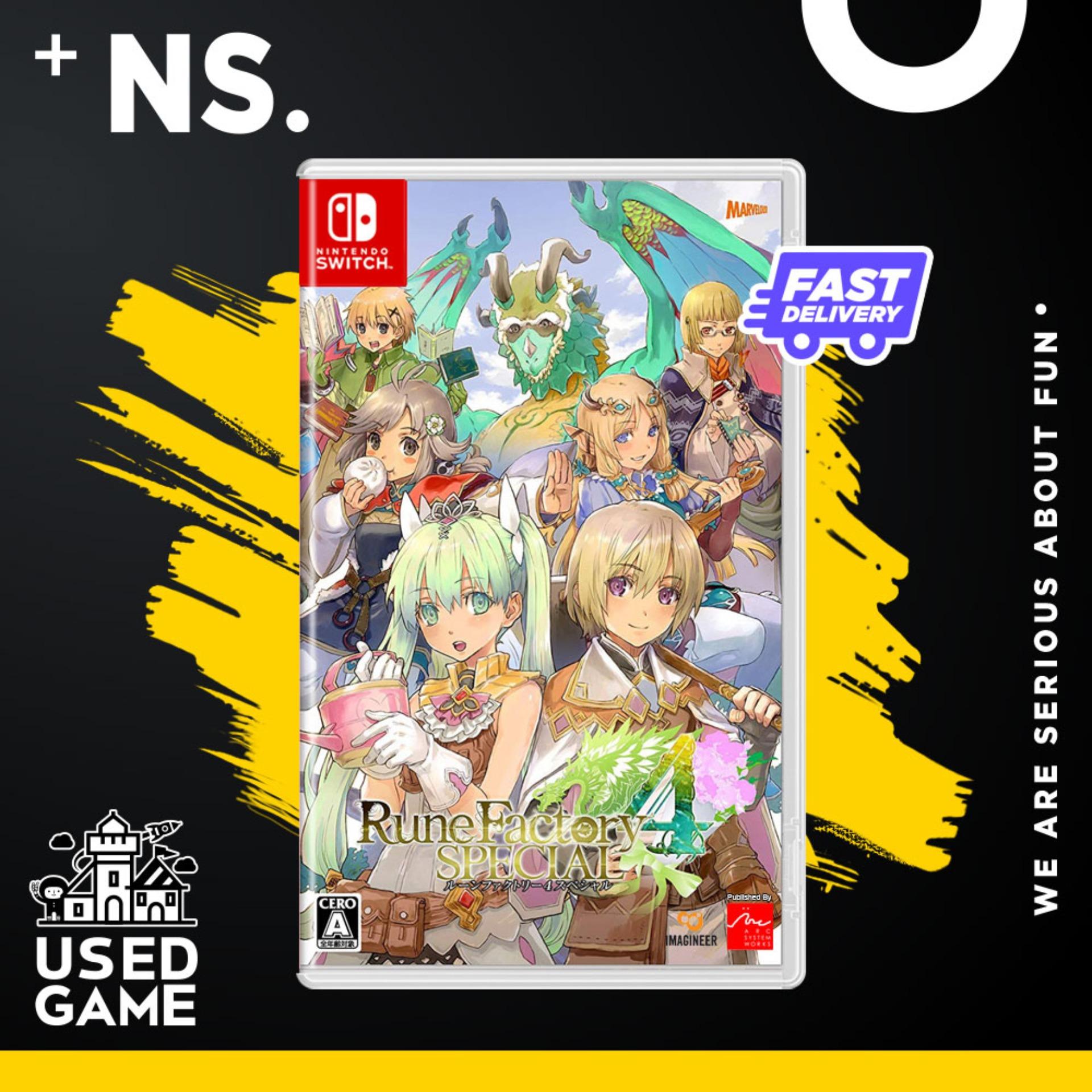 rune factory special 4 switch