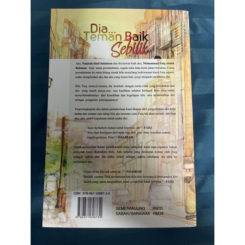 Novel Dia Teman Sebilik Shopee Malaysia