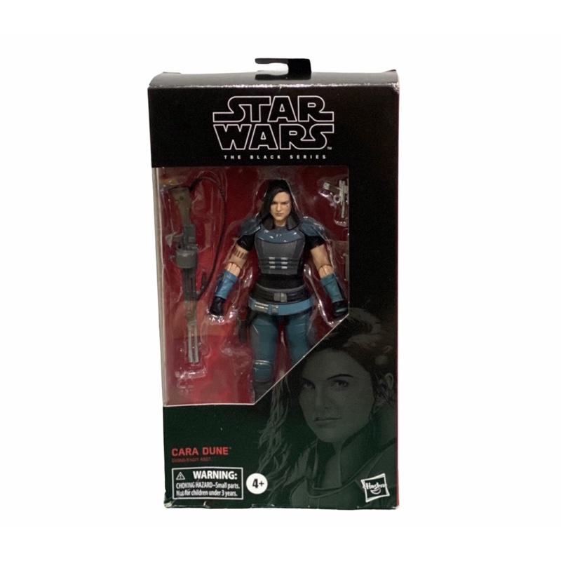 star wars black cara dune figure