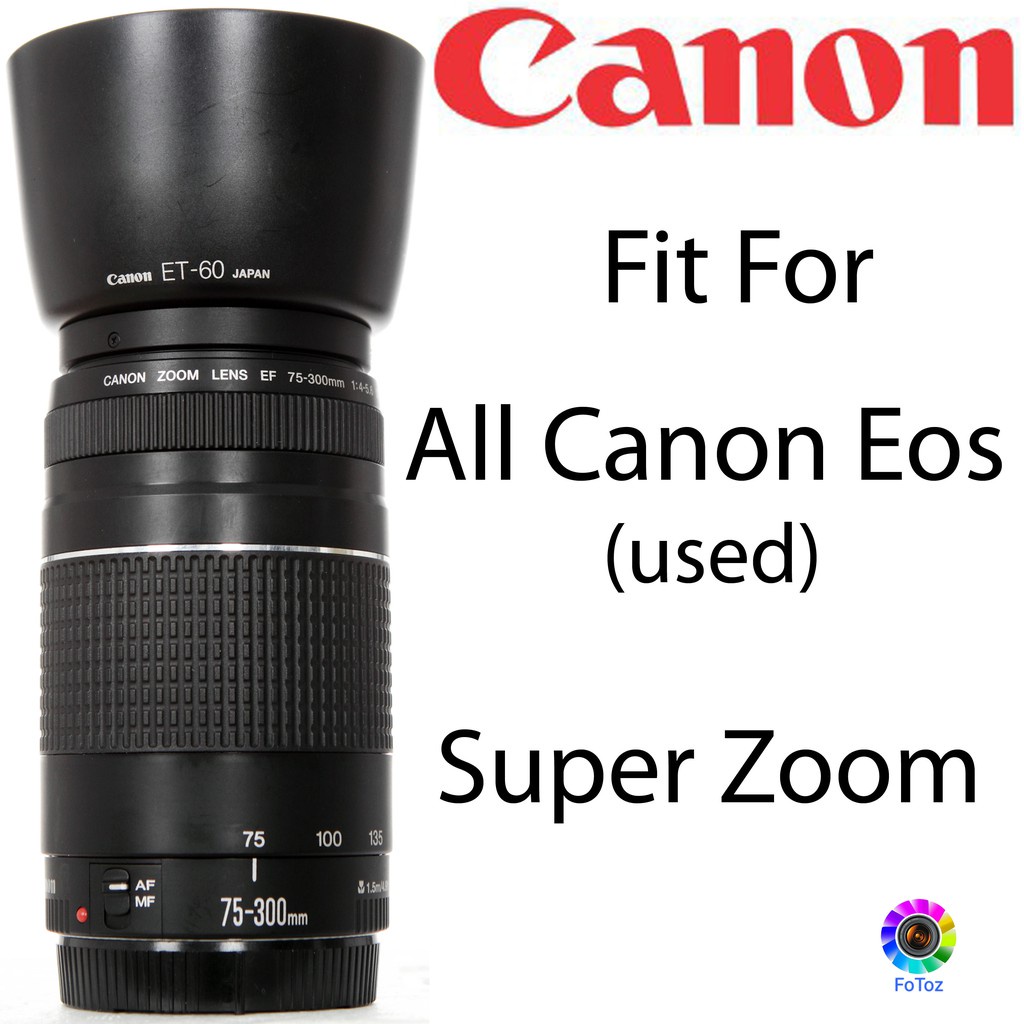 Canon EF 75-300mm f/4-5.6 III - Prices and Promotions - Apr 2022 