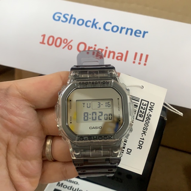 g shock super clear skeleton