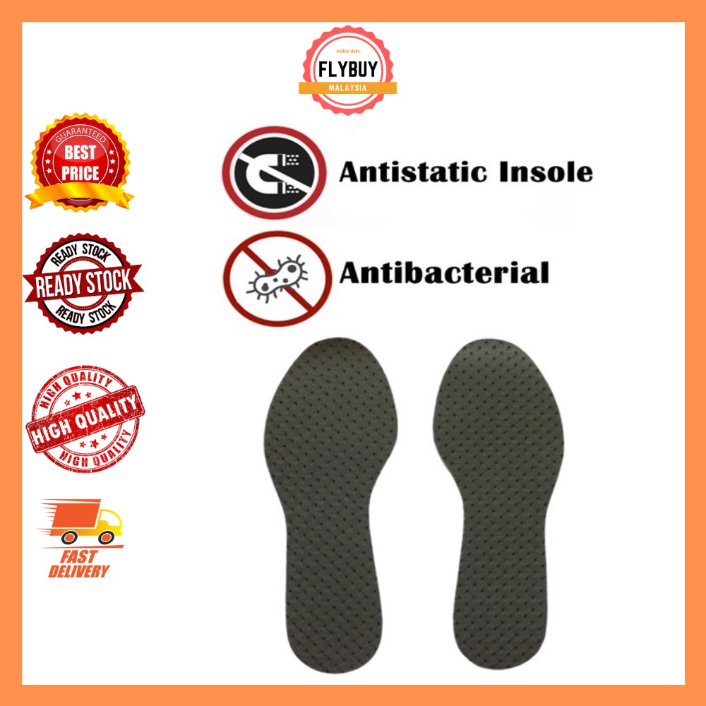 GOOD VALUE | Breathable Deodorization Antibacterial And Antistatic Insole 1 Pair | Pelapik Kasut Antibakteria