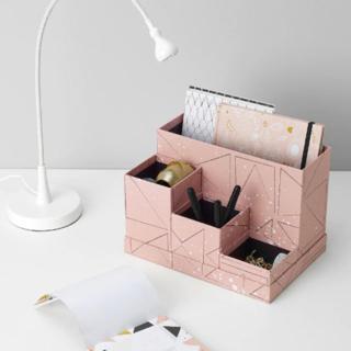 Ikea Tjena Knallgul Desk Organizer Shopee Malaysia