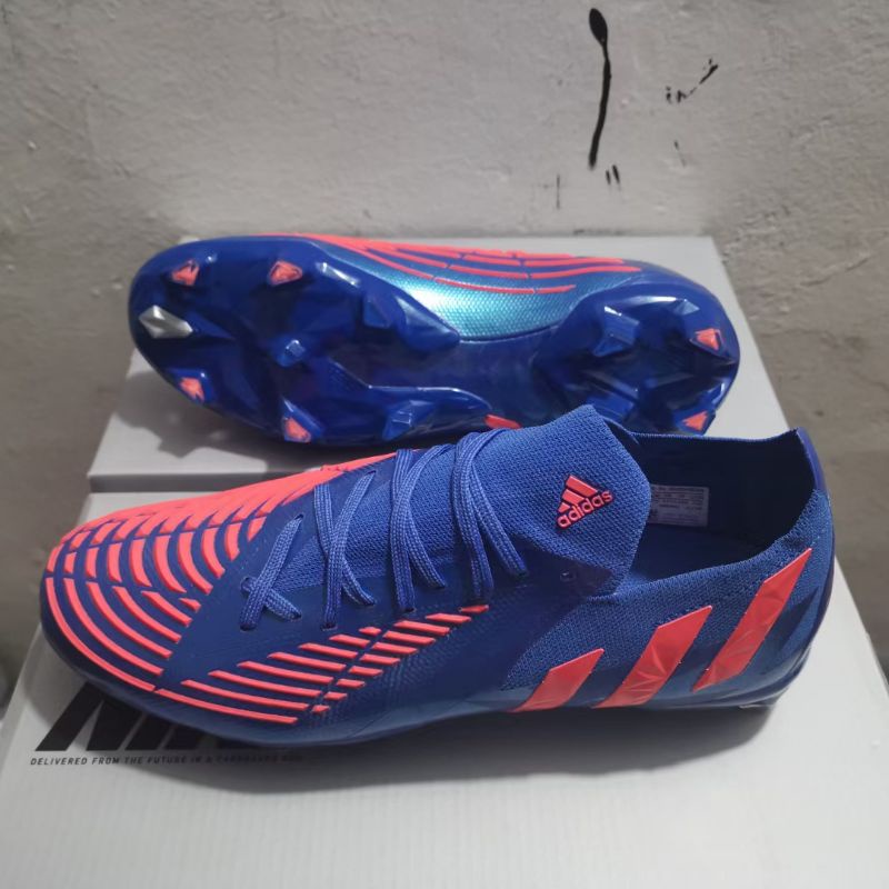 2022 FG Kids Adidas Predator edge soccer football shoes cleat boot kasut bola Shopee Malaysia
