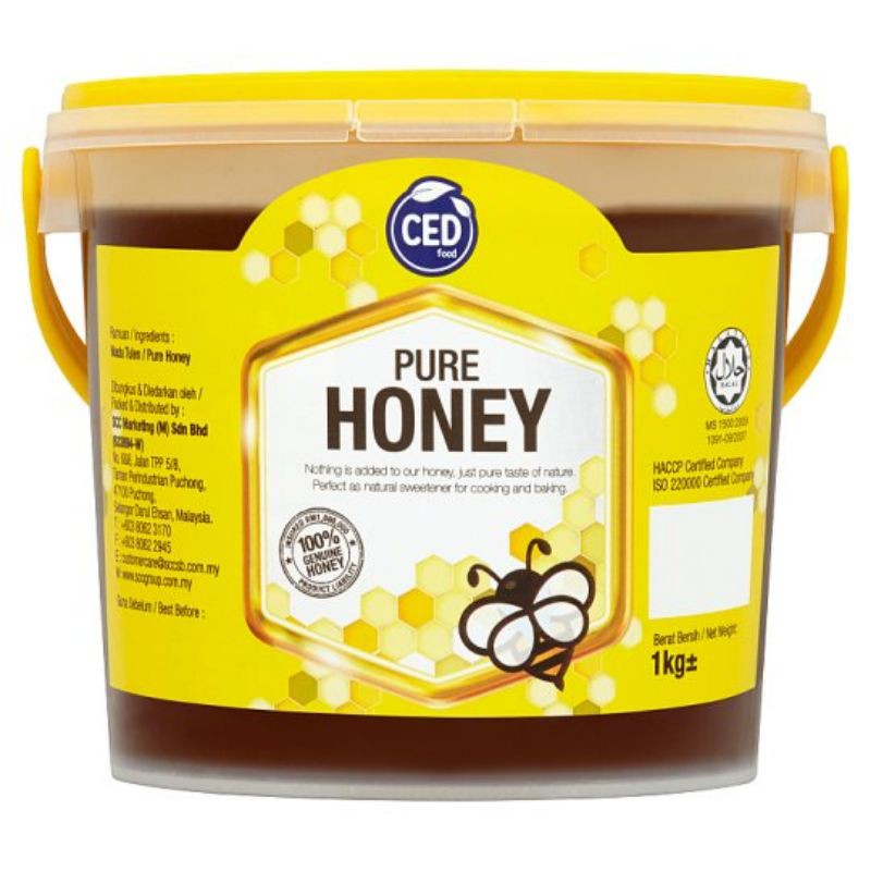 Ced Pure Honey Madu 1kg Shopee Malaysia 2921