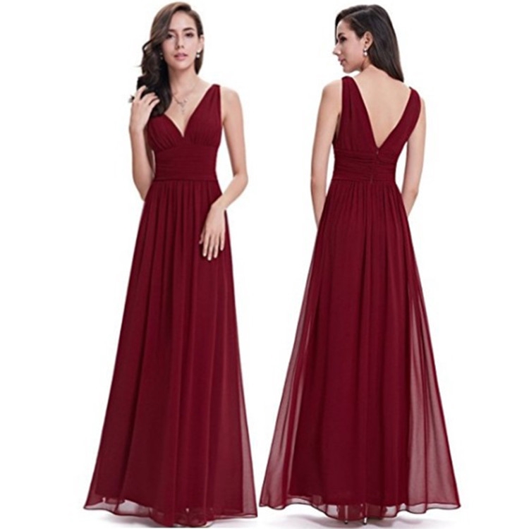 red dinner gowns