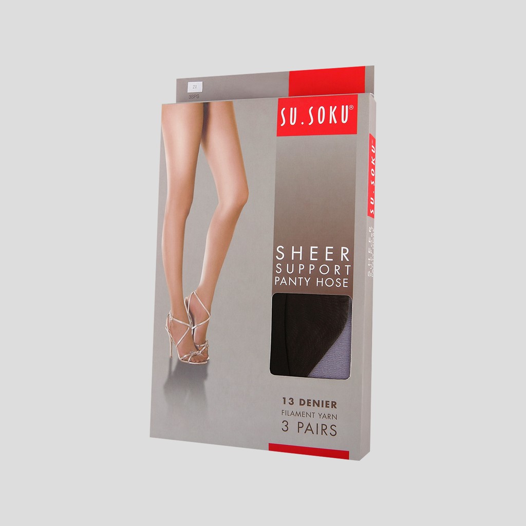 Susoku Sheer Support Panty Hose (3 in 1)