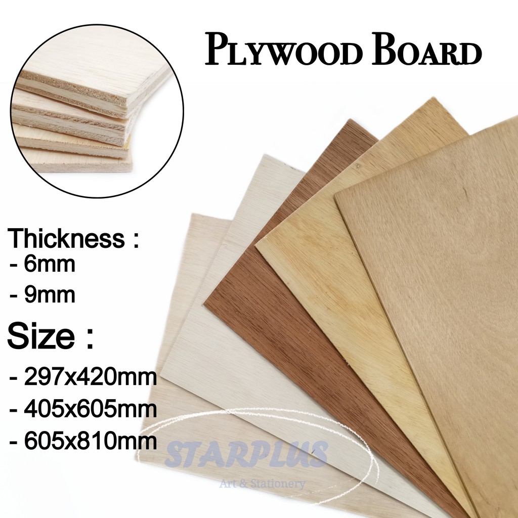 (Starplus)Plywood Board for DIY Furniture Modeling (Modeling Board ...