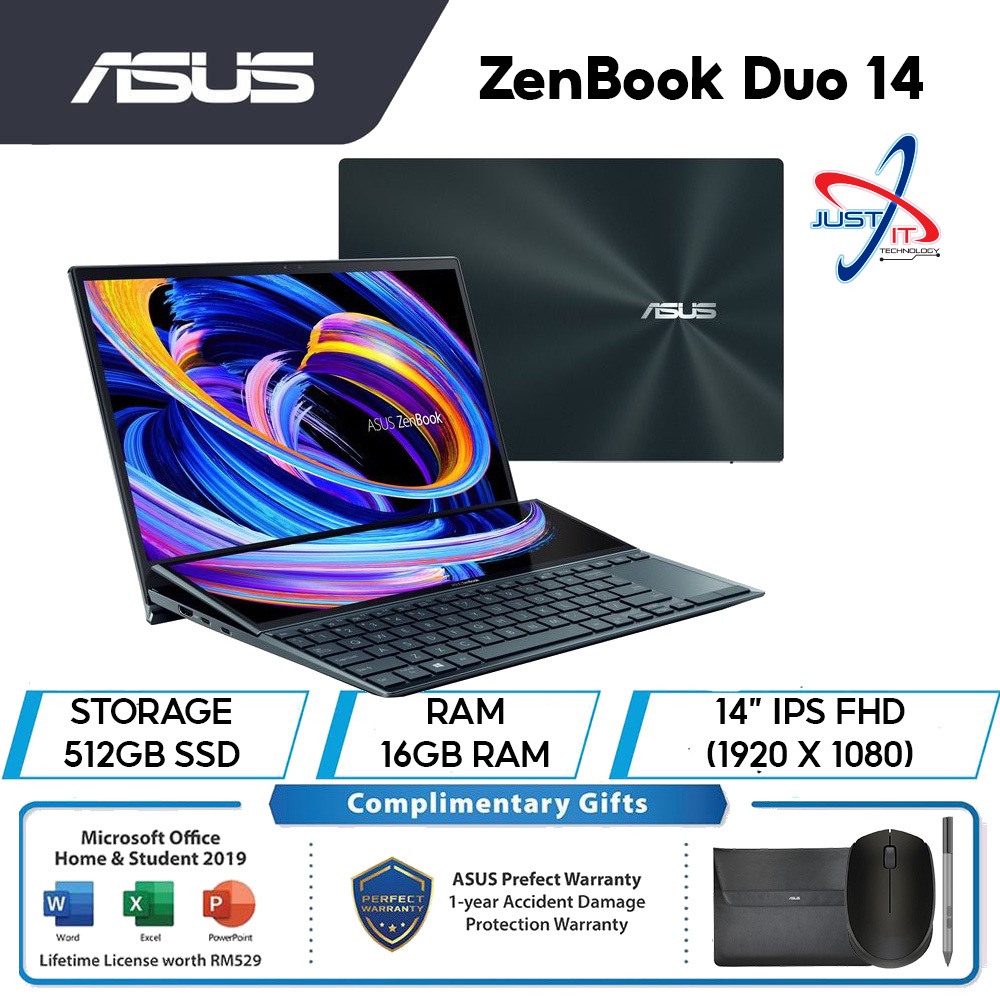 Asus Zenbook Duo 14 Ux482 Price In Malaysia And Specs Rm5999 Technave 7978