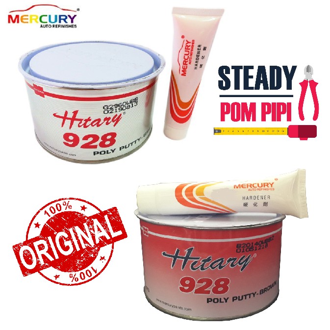 1KG NISSAN HITARY 928 CAR PUTTY WITH HARDENER / 928 POLY PUTTY WITH