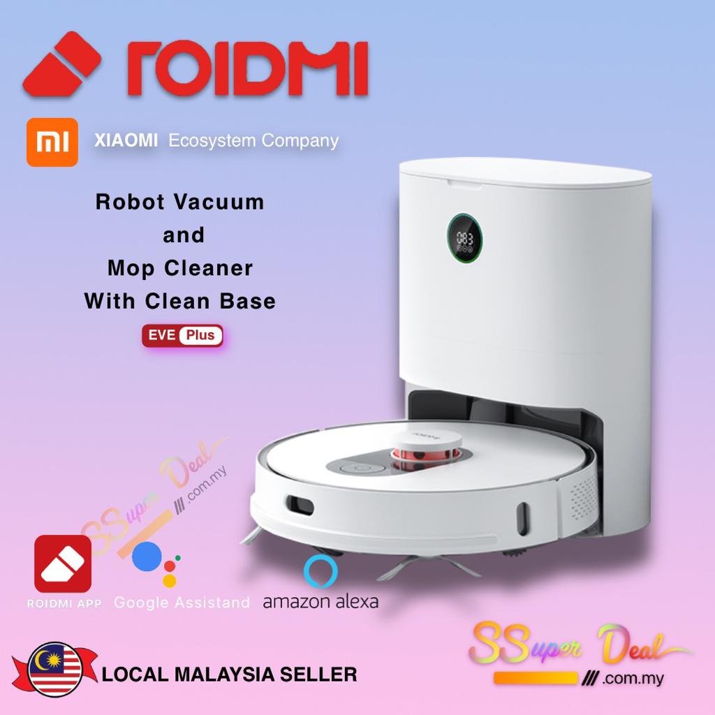 Authorized Roidmi XiaoMi Robot Vacuum and Mop Cleaner Eve Plus with