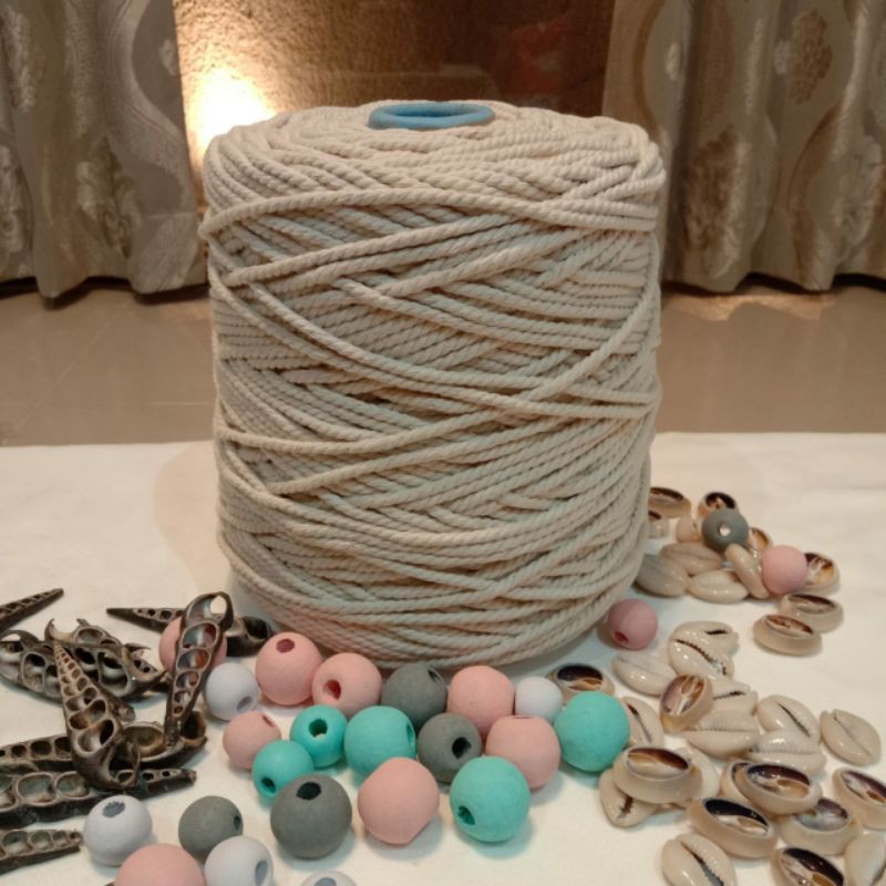 KATUN Cotton Rope 1000gr Macrame Rope Cotton Rope Shopee Malaysia