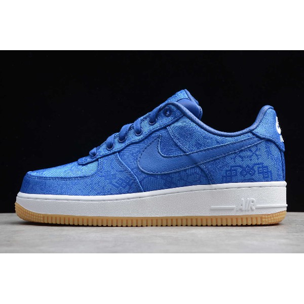 air force 1 royal university blue silk