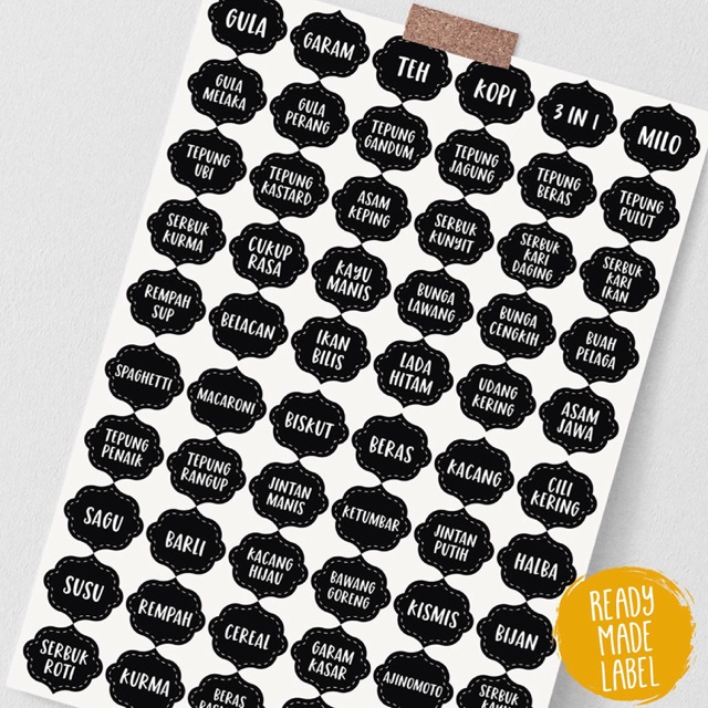 READY MADE STICKER DAPUR Shopee Malaysia