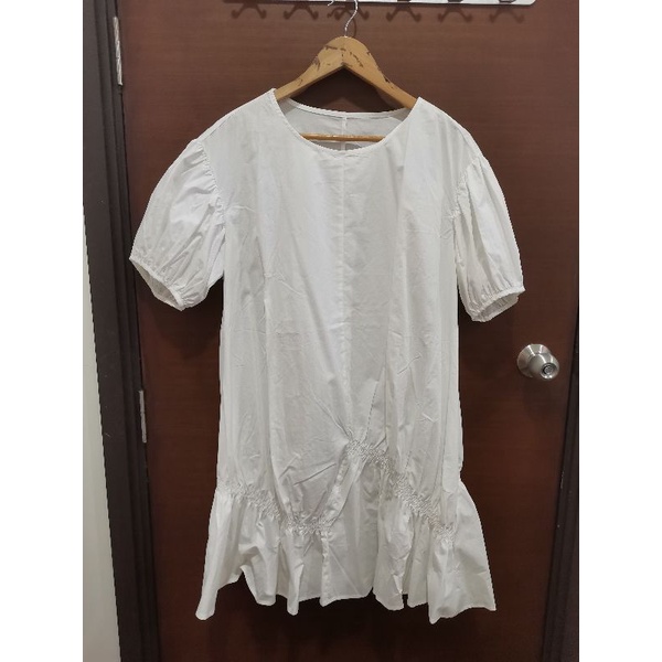 white puffy cute dress | Shopee Malaysia