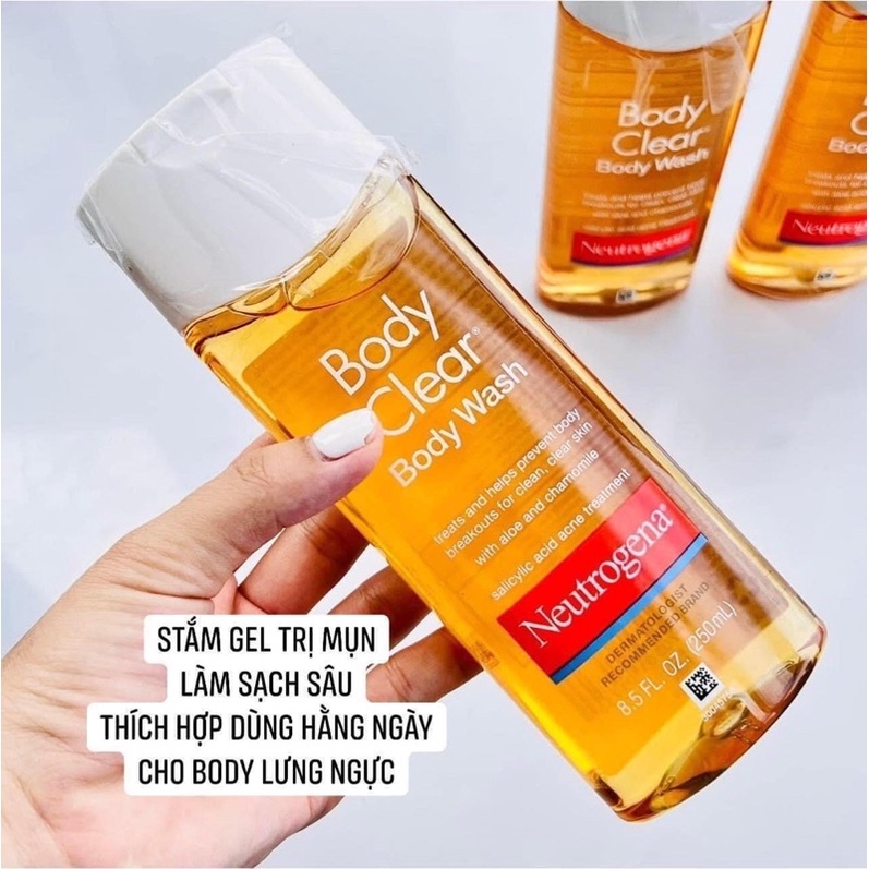 Neutrogena Body Clear Shower Gel 250ml authentic Neutrogena Body