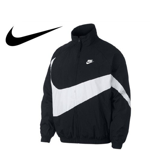 nike black casual jacket