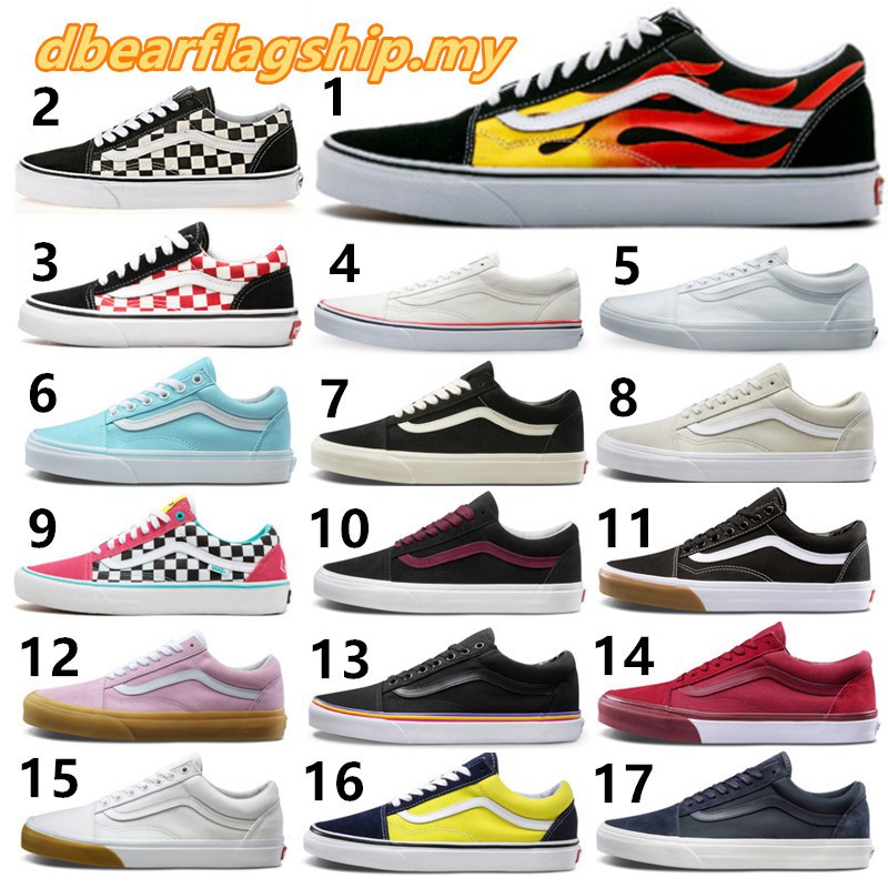 old skool vans different colours