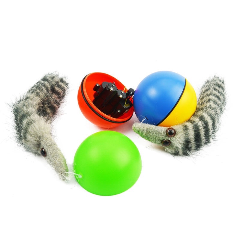 motorized ball dog toy