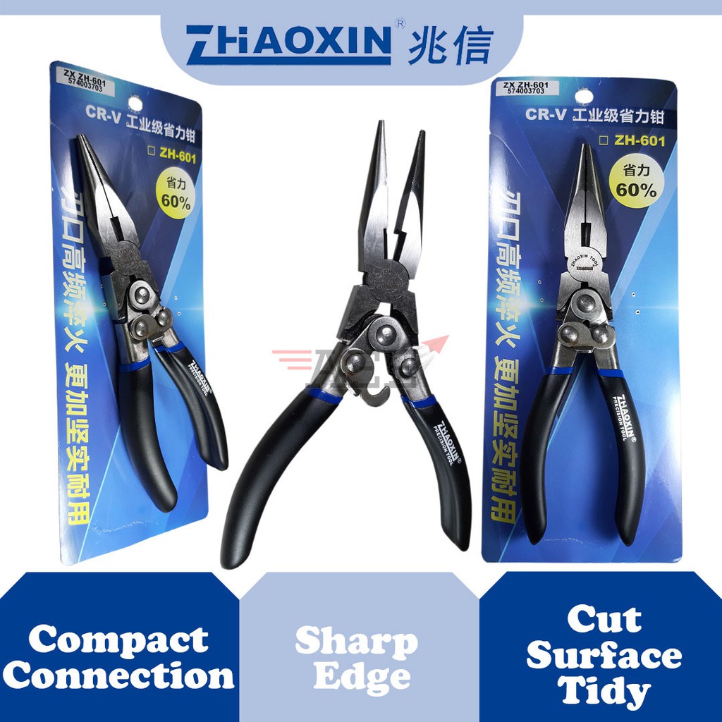Zx Zh 601 Sharp Nose Plier Playar Muncung Tirus Shopee Malaysia