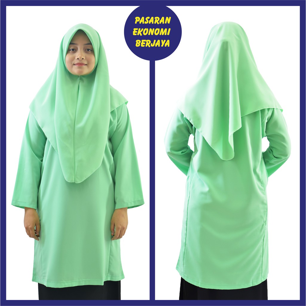 Baju Kurung Agama Set Hijau