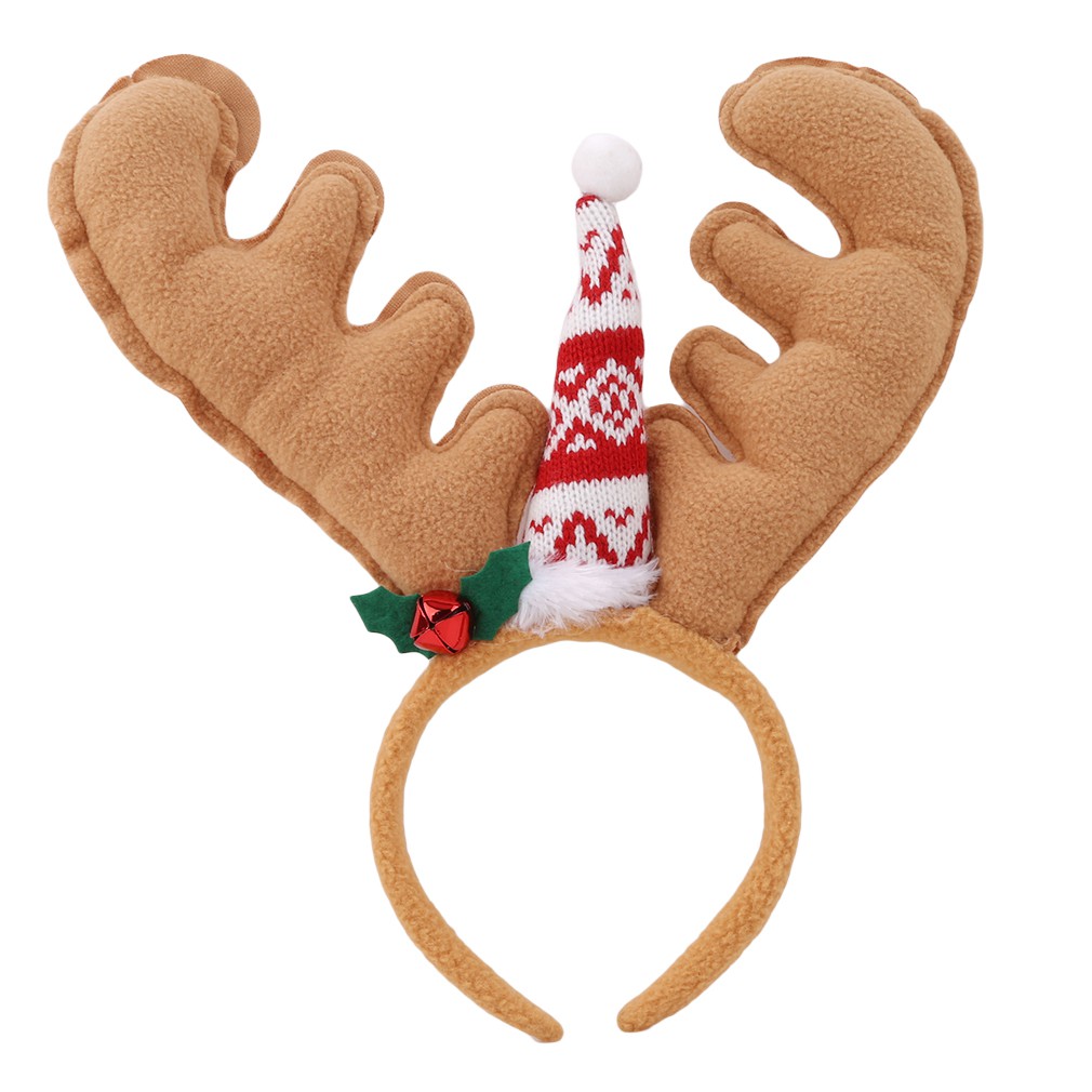 child reindeer antler headband