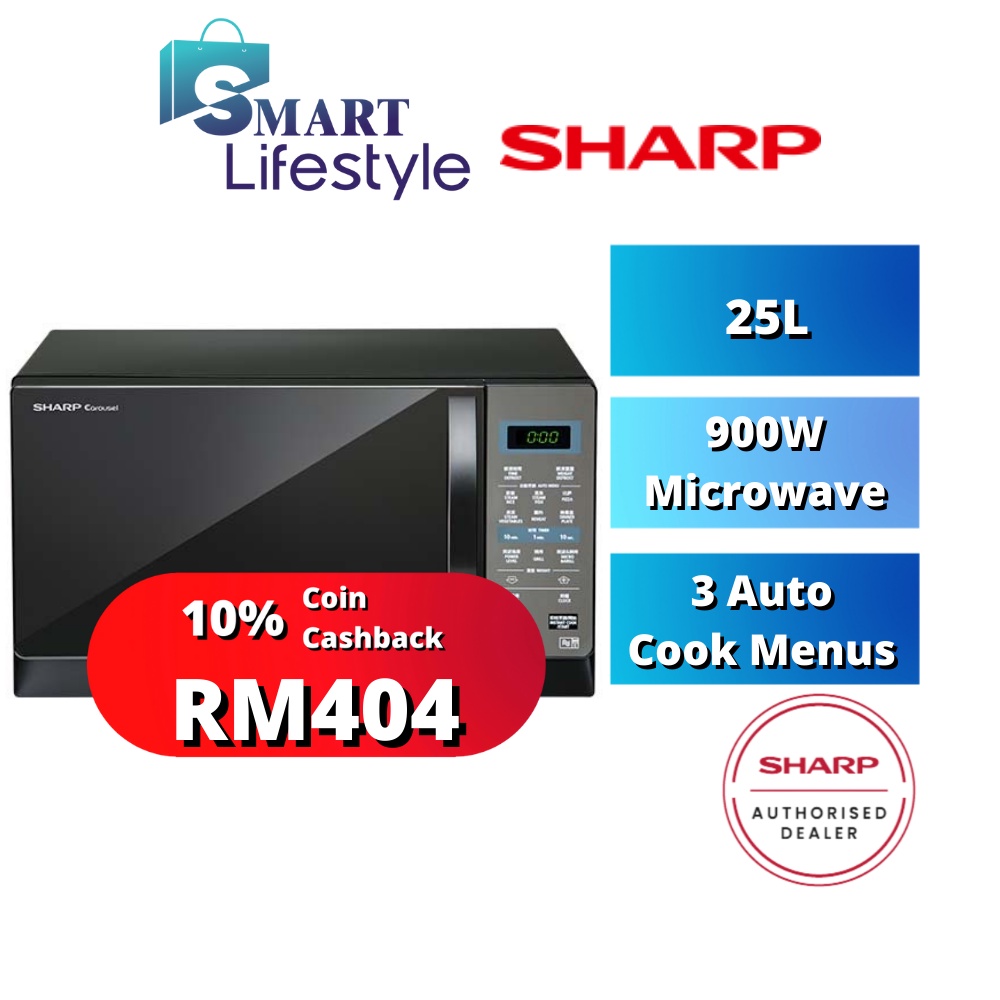 Sharp/Toshiba Microwave Oven With Grill R607EK (25L) ERSGS34(K) (34L