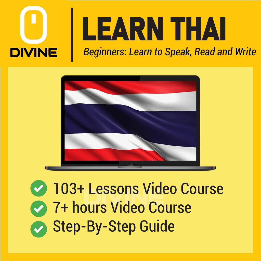 [Video Course] Learn Thai Language for Beginners : Speak Read and Write | Learn Language Learning Course