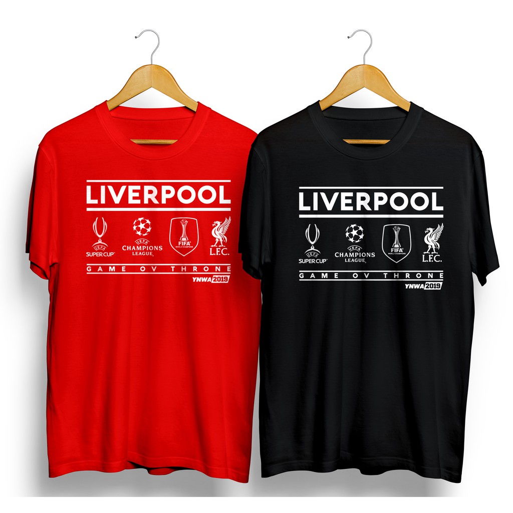 liverpool championship shirts