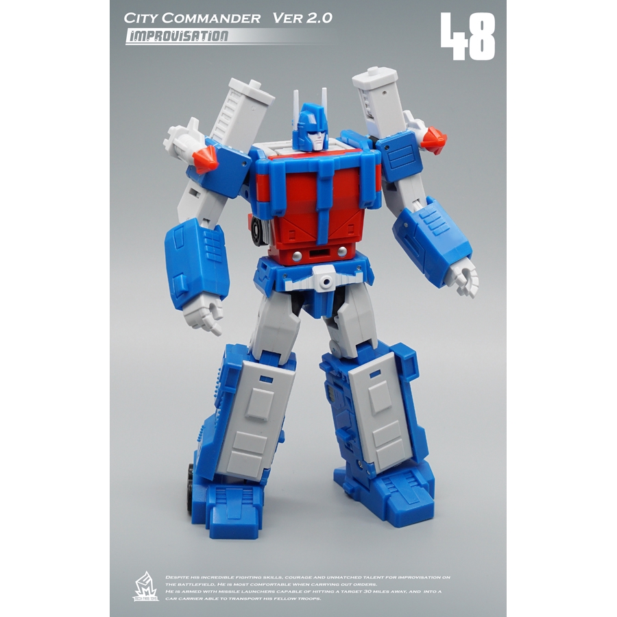 New Transformers Mech Fans Toy Mf 08 Ultrl Magenus In Stock Misb