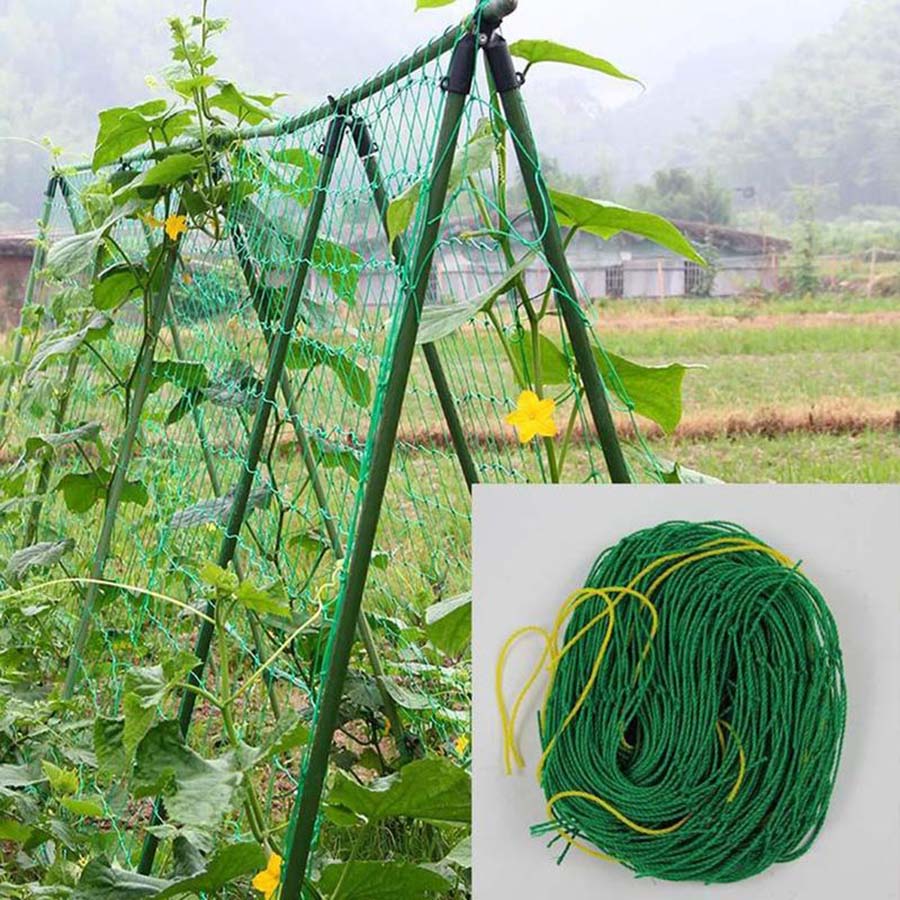 Garden Green Nylon Vegetable Plant Trellis Netting Support Nets Bean