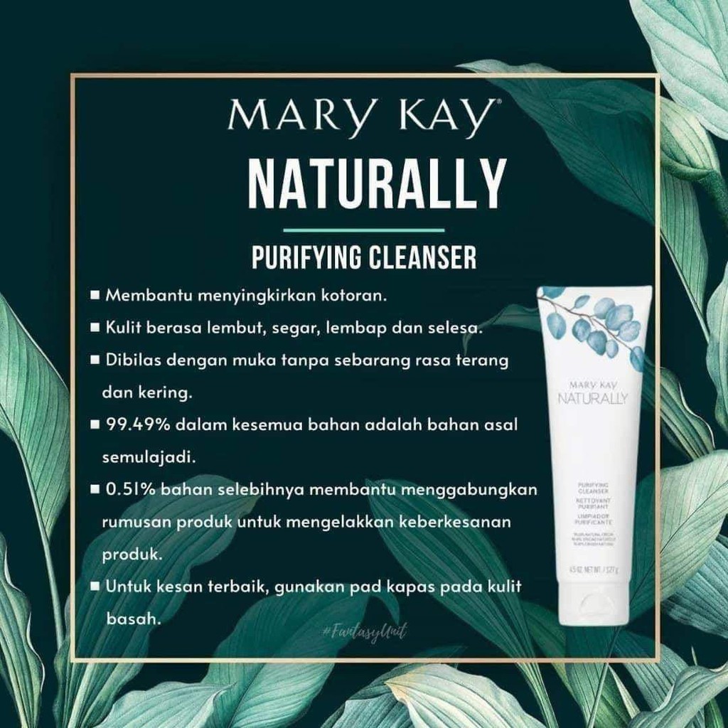 mary kay naturally cleanser