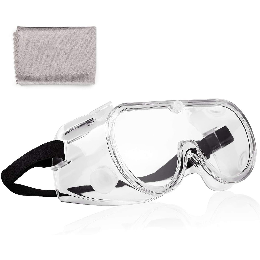 splash resistant safety goggles