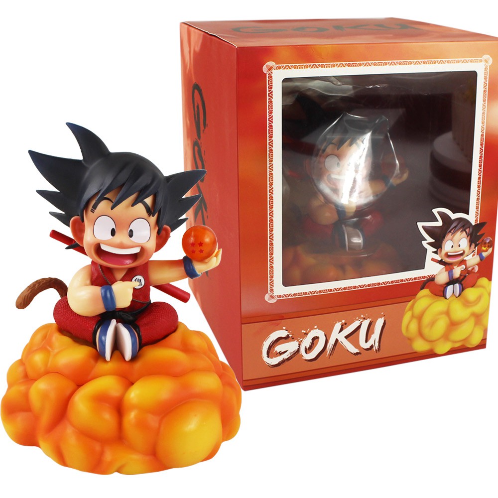 Dragon Ball Z Son Goku Child Ver. Action Figures Toys Anime Dragon Ball  Super Goku with Cloud Figurine DBZ esferas | Shopee Malaysia