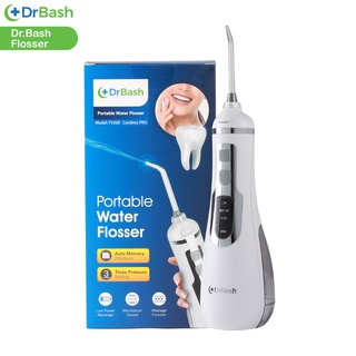 DrBash Portable Oral Irrigator Rechargeable Water Flosser Dental Jet Flosser Waterproof  Water Floss Teeth Cleaner
