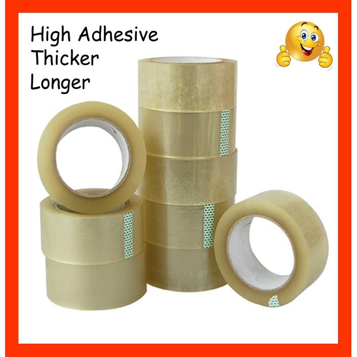 OPP Tape / Clear Tape / Transparent Tape / Packaging Tape / 48mm x