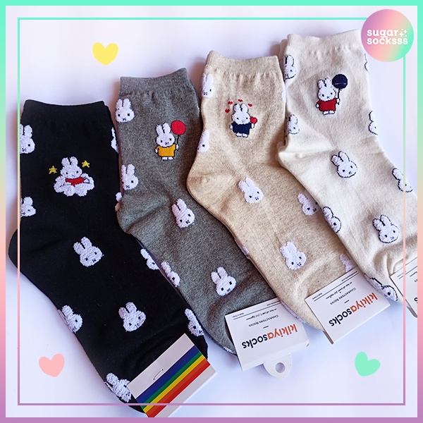 Miffy Series Korean Socks SS034 | Shopee Malaysia