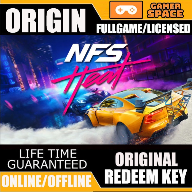 Pc Game Online Need For Speed Heat En Origin Key Global Shopee Malaysia