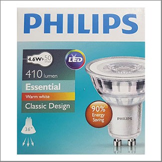 Philips MASTER Value LEDspot GU10 PAR16 365lm 36D 930, 48% OFF