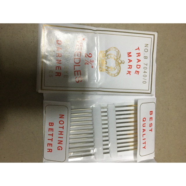 Wool Stitching Needle, Bag Sewing Needle (Pack) Shopee Malaysia